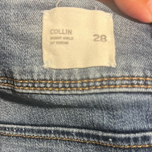 Hudson Skinny Ankle  Collin Flap Pocket Jeans Sz 28 EUC - Picture 6 of 8